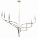 Kichler - 52674PN - Six Light Chandelier - Livadia - Polished Nickel