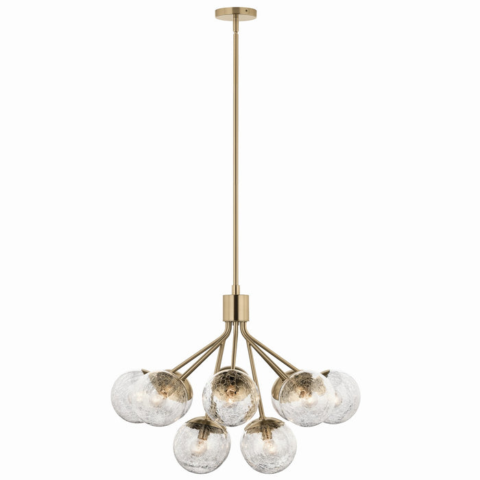 Kichler - 52701CPZ - 12 Light Chandelier Convertible - Silvarious - Champagne Bronze