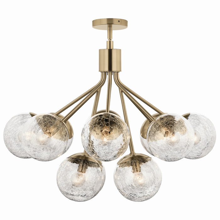 Kichler - 52701CPZ - 12 Light Chandelier Convertible - Silvarious - Champagne Bronze