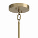 Kichler - 52716CPZ - Four Light Chandelier/Semi Flush Mount - Madden - Champagne Bronze
