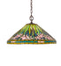 Meyda Tiffany - 248353 - One Light Pendant - Tiffany Daffodil - Mahogany Bronze