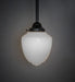 Meyda Tiffany - 251781 - LED Pendant - Revival Schoolhouse - Craftsman Brown