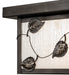 Meyda Tiffany - 269546 - Two Light Flushmount - Hyde Park - Craftsman Brown