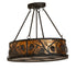 Meyda Tiffany - 270266 - Six Light Pendant - Pinecone - Oil Rubbed Bronze