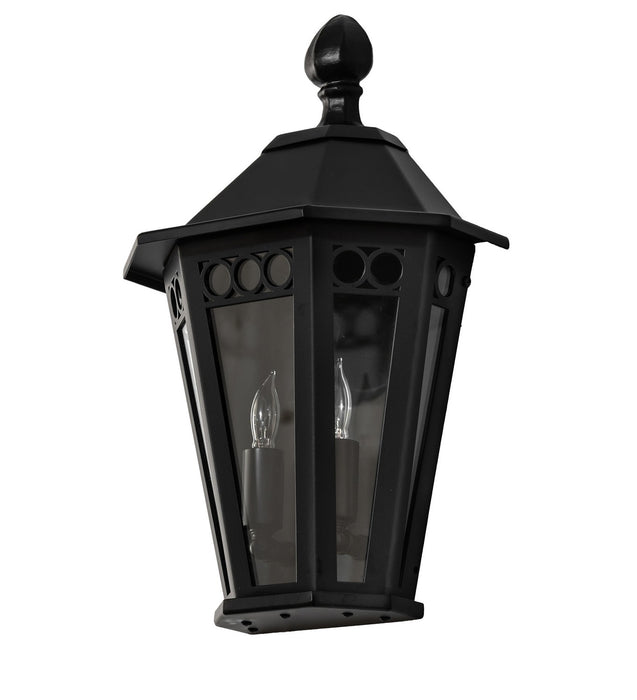 Meyda Tiffany - 270595 - Two Light Wall Sconce - Yorkshire - Solar Black