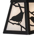 Meyda Tiffany - 270880 - Three Light Vanity - Song Bird - Solar Black