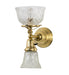 Meyda Tiffany - 272416 - Two Light Wall Sconce - Gas & Electric - Polished Brass