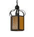 Meyda Tiffany - 272969 - One Light Pendant - Mt. Carmel Chapel - Solar Black