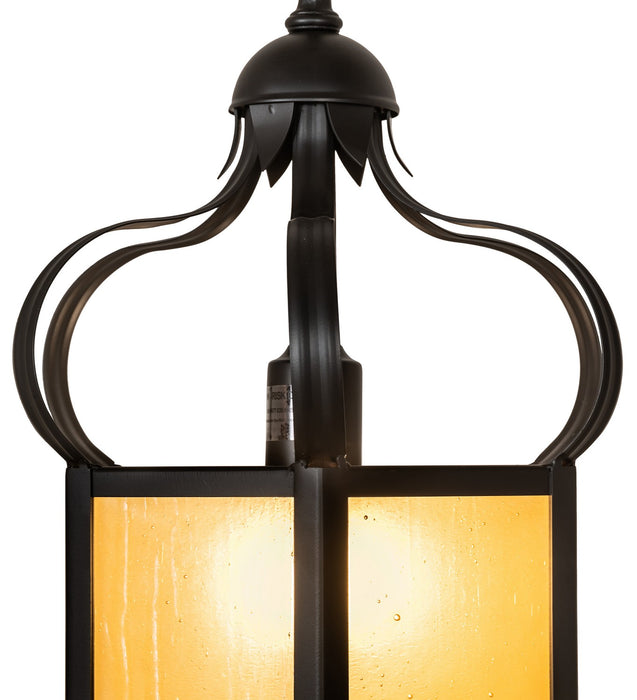 Meyda Tiffany - 272969 - One Light Pendant - Mt. Carmel Chapel - Solar Black