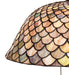 Meyda Tiffany - 273849 - Two Light Table Lamp - Tiffany Fishscale - Mahogany Bronze