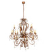 Meyda Tiffany - 274242 - 20 Light Chandelier - Serratina - Autumn Leaf