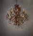 Meyda Tiffany - 274242 - 20 Light Chandelier - Serratina - Autumn Leaf