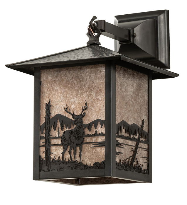 Meyda Tiffany - 39863 - One Light Wall Sconce - Seneca - Craftsman Brown