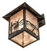 Meyda Tiffany - 39863 - One Light Wall Sconce - Seneca - Craftsman Brown