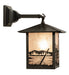 Meyda Tiffany - 39863 - One Light Wall Sconce - Seneca - Craftsman Brown