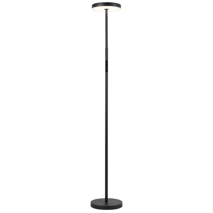 Dainolite Ltd - FCE-5430LEDF-SB - LED Floor Lamp - Francine - Sandy Black