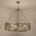 Varaluz - 500C08HGOB - Eight Light Chandelier - Ethereal Rose - Havana Gold Ombre