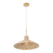 Varaluz - 502P01MFGN - One Light Pendant - Hilton Head - French Gold/Natural Seagrass
