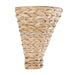 Varaluz - 502W01FGN - One Light Wall Sconce - Hilton Head - French Gold/Natural Seagrass