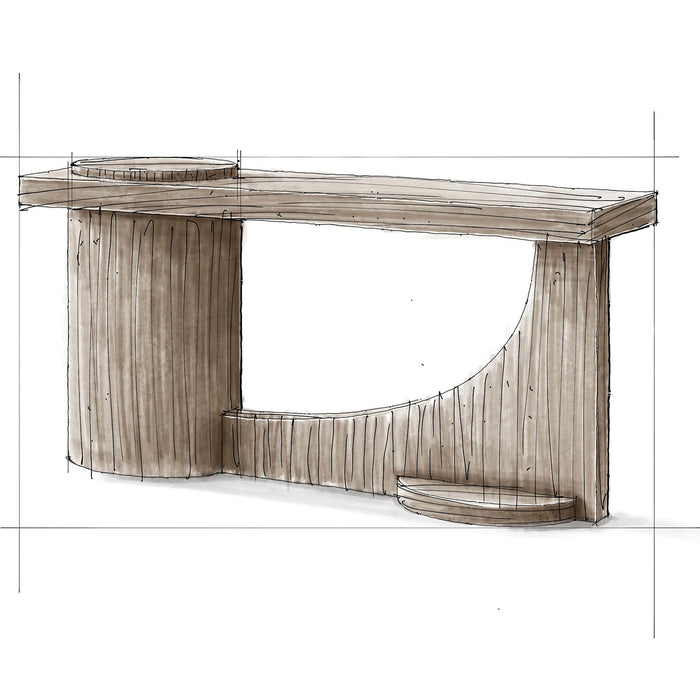 Varaluz - 512TA62A - Console Table - Westwood - Ash Blonde
