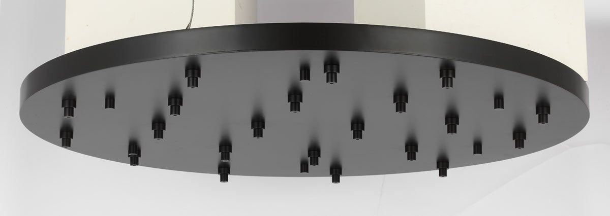 Visual Comfort Modern - SLCH576B - Canopy - Nightshade Black