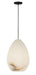 Visual Comfort Modern - SLPD545ALBB - One Light Pendant - Alina - Nightshade Black