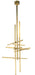 Visual Comfort Modern - SLPD56327CCHAB - LED Pendant - Cityscape - Hand Rubbed Antique Brass