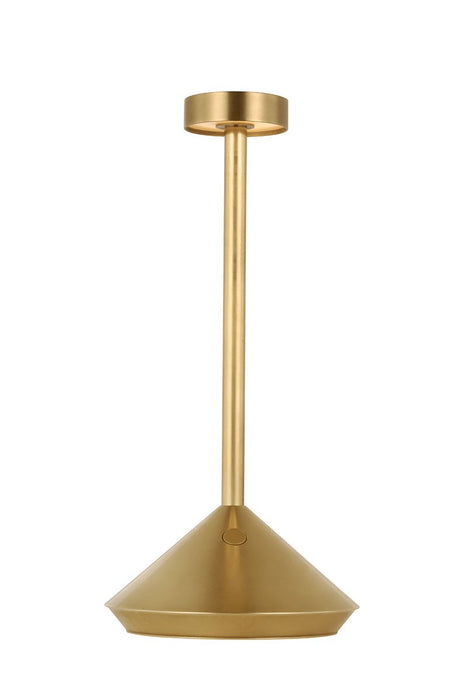 Visual Comfort Modern - SLTB53327HAB - LED Table Lamp - Moneta - Hand Rubbed Antique Brass