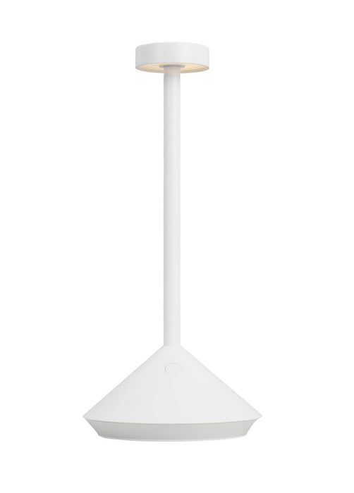 Visual Comfort Modern - SLTB53327W - LED Table Lamp - Moneta - Matte White