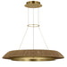 Visual Comfort Modern - SLCH55927NTHAB - LED Chandelier - Noa - Hand Rubbed Antique Brass