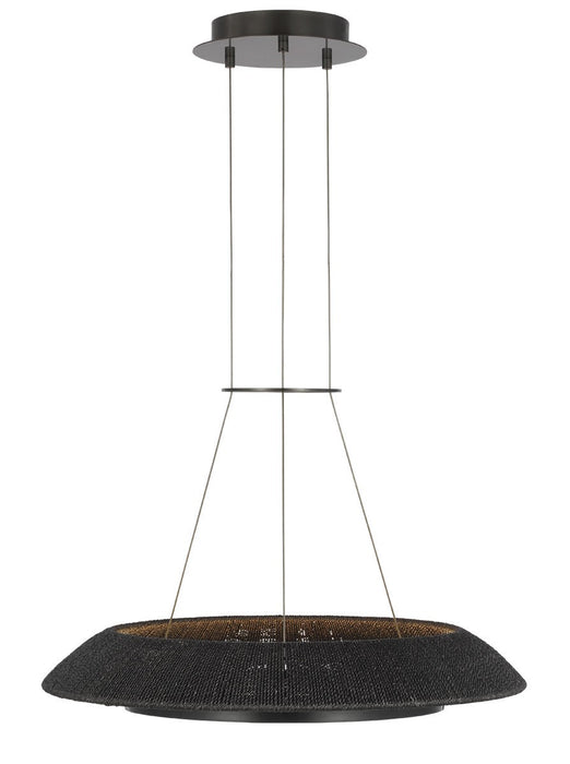 Visual Comfort Modern - SLCH56027WBKBZ - LED Chandelier - Noa - Bronze