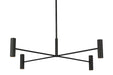 Visual Comfort Modern - SLCH57030B - LED Chandelier - Ponte - Nightshade Black