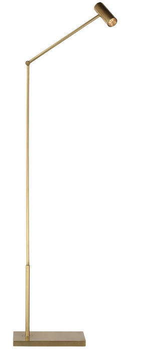 Visual Comfort Modern - SLFL57230HAB - LED Floor Lamp - Ponte - Hand Rubbed Antique Brass