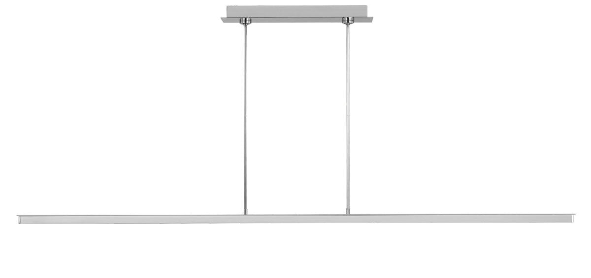 Visual Comfort Modern - 700LSSTG72PSS-LED927 - LED Linear Suspension - Stagger - Polished Stainless Steel