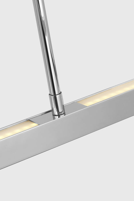 Visual Comfort Modern - 700LSSTG50PSS-LED927 - LED Linear Suspension - Stagger - Polished Stainless Steel