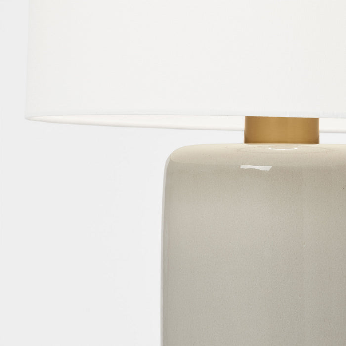 Visual Comfort Studio - BT1101SHG1 - One Light Table Lamp - Shanghai - Shellish Grey