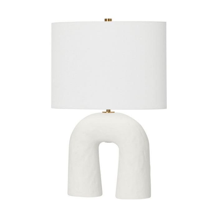 Visual Comfort Studio - HT1081MWC1 - One Light Table Lamp - Aura - Matte White Ceramic