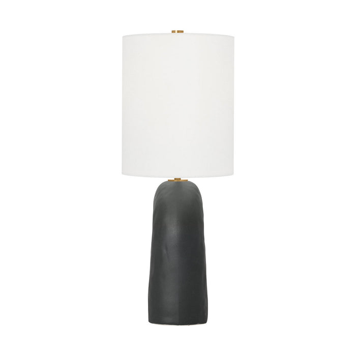 Visual Comfort Studio - HT1081RBC1 - One Light Table Lamp - Aura - Rough Black Ceramic
