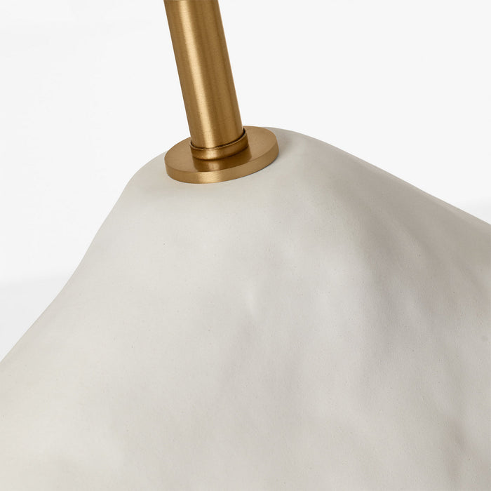 Visual Comfort Studio - HT1091MWC1 - One Light Table Lamp - Broxton - Matte White Ceramic