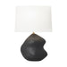 Visual Comfort Studio - HT1091RBC1 - One Light Table Lamp - Broxton - Rough Black Ceramic