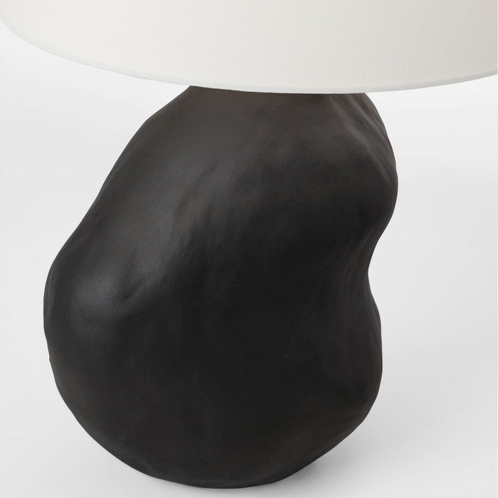 Visual Comfort Studio - HT1091RBC1 - One Light Table Lamp - Broxton - Rough Black Ceramic