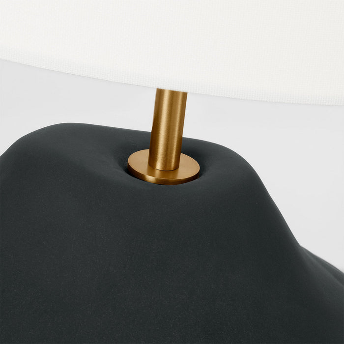 Visual Comfort Studio - HT1111RBC1 - One Light Table Lamp - Cadley - Rough Black Ceramic