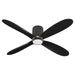 Quorum - 3-124-15 - 56"Ceiling Fan - Myriad - Black