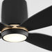 Quorum - 3-124-15 - 56"Ceiling Fan - Myriad - Black