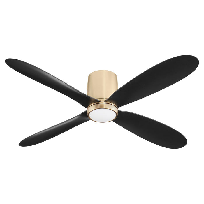 Quorum - 3-124-40 - 56"Ceiling Fan - Myriad - Aged Brass