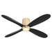 Quorum - 3-124-40 - 56"Ceiling Fan - Myriad - Aged Brass