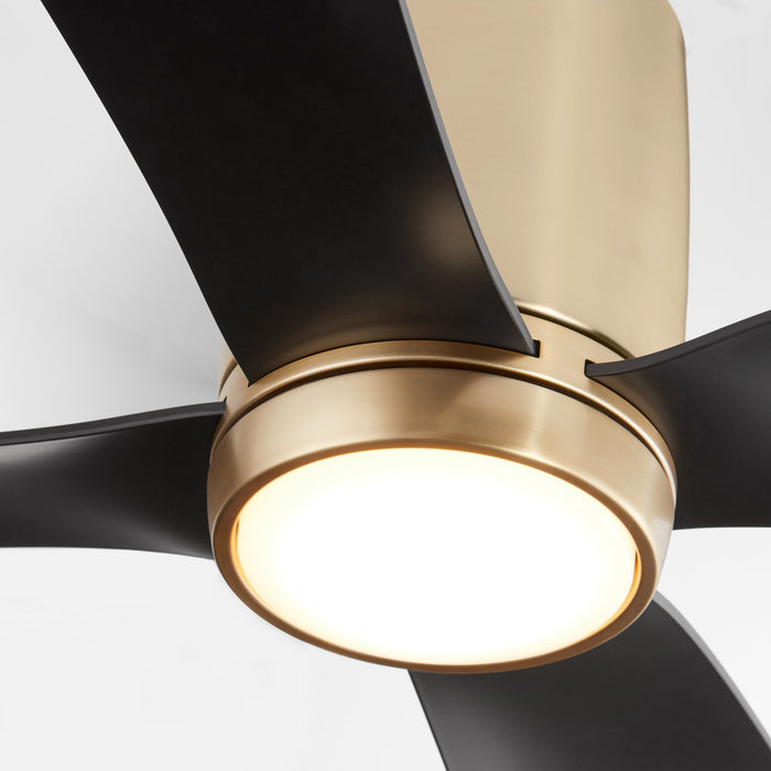 Quorum - 3-124-40 - 56"Ceiling Fan - Myriad - Aged Brass