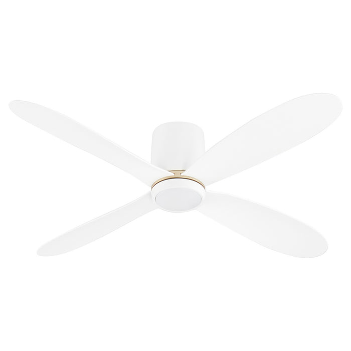 Quorum - 3-124-6 - 56"Ceiling Fan - Myriad - White