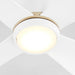 Quorum - 3-124-6 - 56"Ceiling Fan - Myriad - White