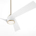 Quorum - 3-125-40 - 56"Ceiling Fan - Heyday - White